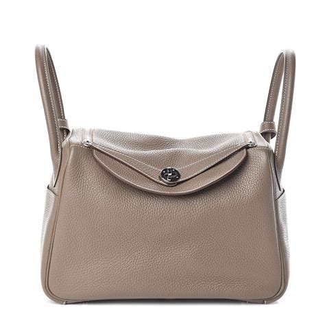 hermes lindy 30 etoupe|Hermes taurillon clemence lindy.